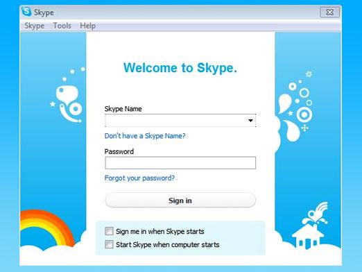 Wie registriere ich mich in Skype?