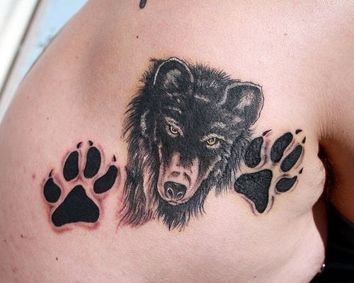 Was bedeutet das Tattoo eines Wolfes?