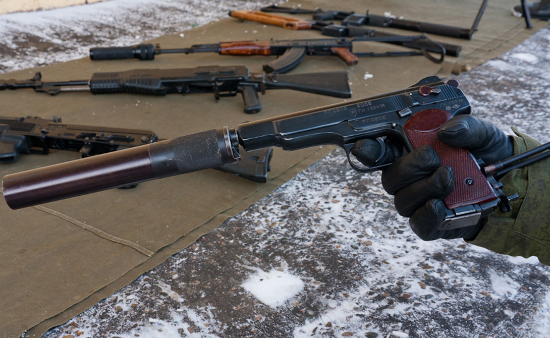 Stechkin Lieblingsgewehr von Banditen und besonderen Diensten